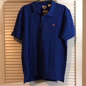 Levi’s XL Men’s polo, Cobalt Blue